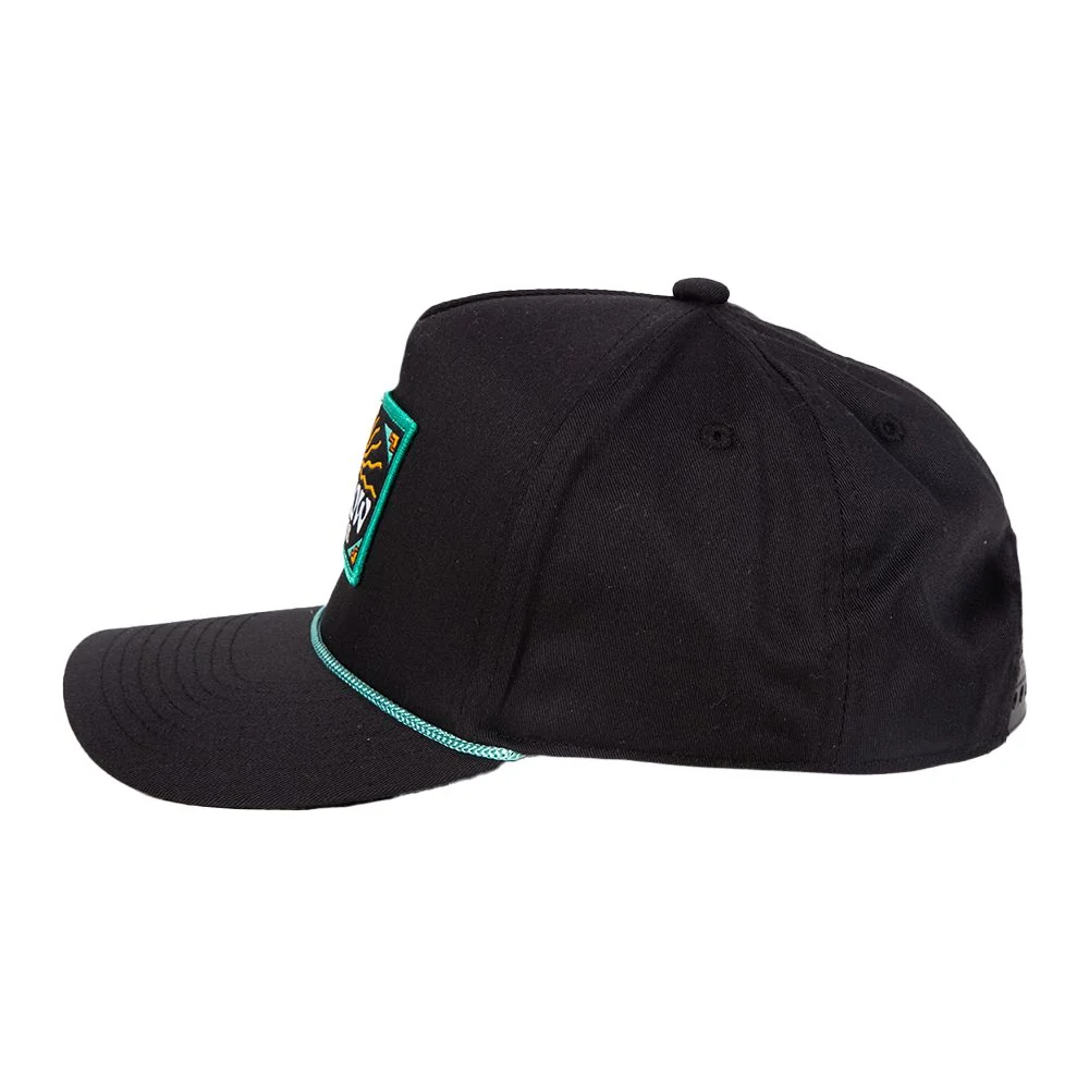 Aztec Sun Patch Rope Hat - Image 3