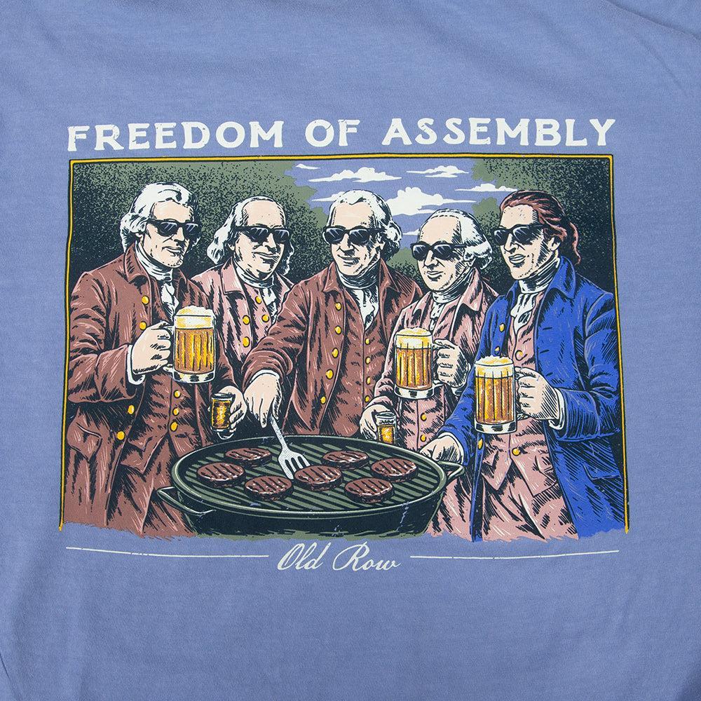 Freedom Of Assembly Pocket Tee - Image 2