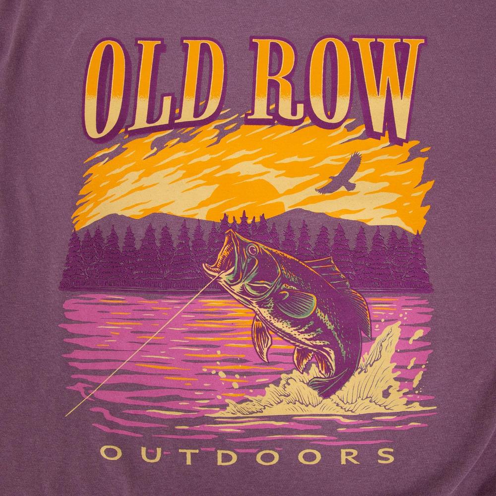 Old Row Outdoors Bass Jump Pocket Tee - Image 2