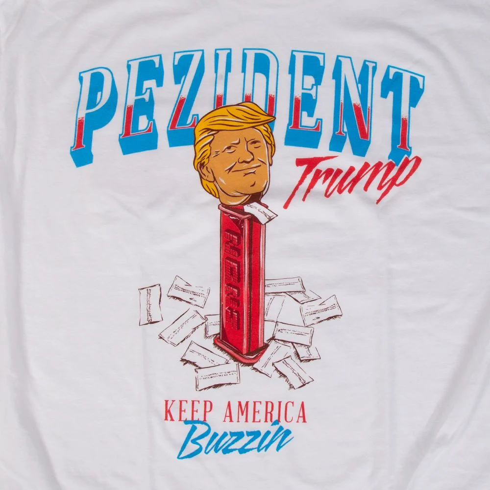 Pezident Trump Pocket Tee - Image 2
