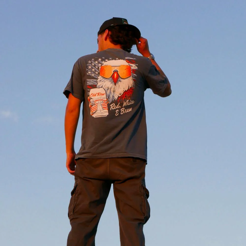 Red White & Brew Pocket Tee