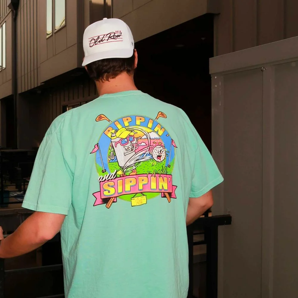 Rippin' and Sippin' Pocket Tee - Image 2