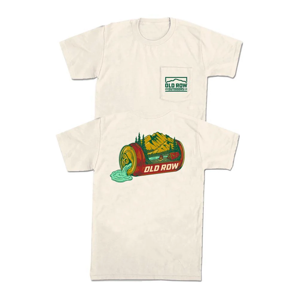 The Beer Can Mountain 2.0 Pocket Tee