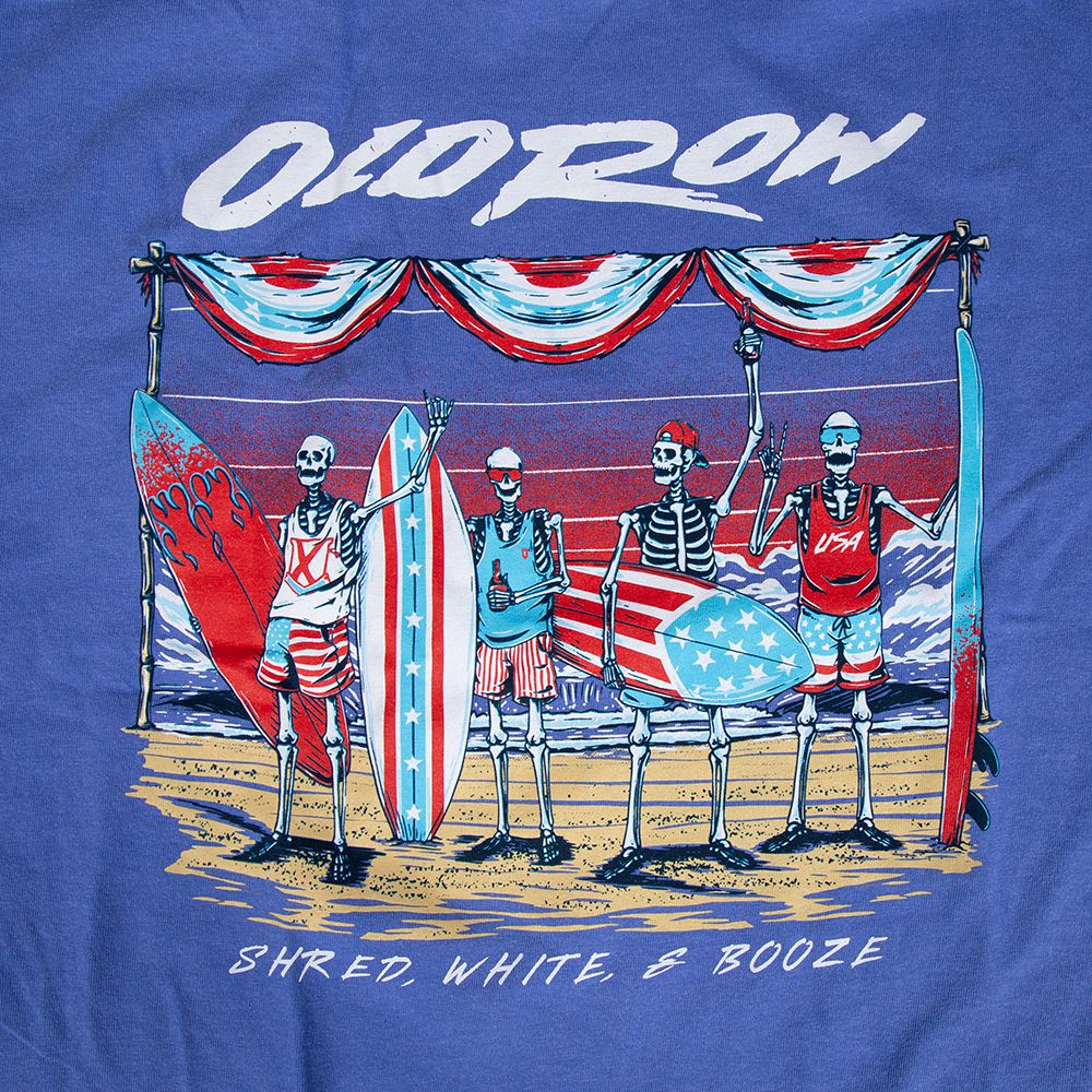 The Shred, White, & Booze Pocket Tee - Image 2