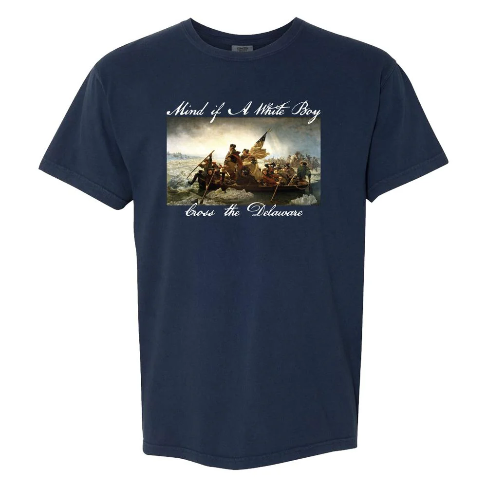 White Boy Cross The Delaware Tee